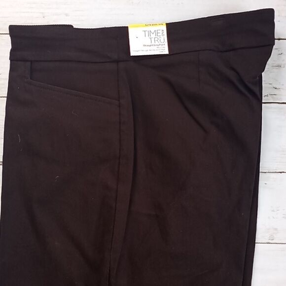 Women's Straight Leg Stretchy Dress Pants Jeans - Picture 3 of 7